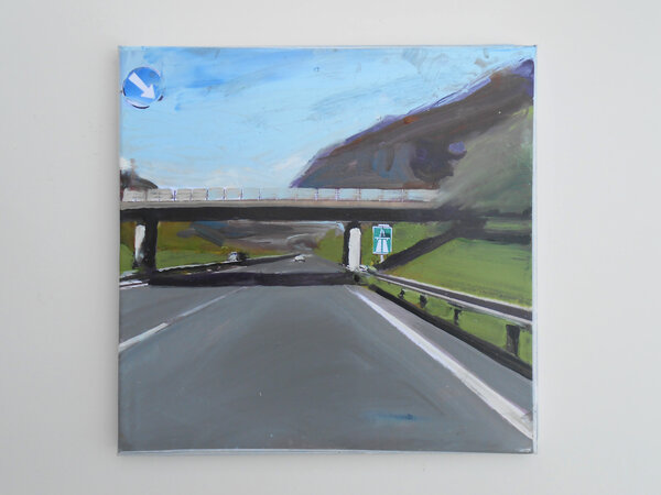 Susanne Neumann - Malerei Autobahn 1218