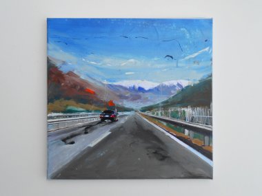 Susanne Neumann - Malerei Autobahn 1212