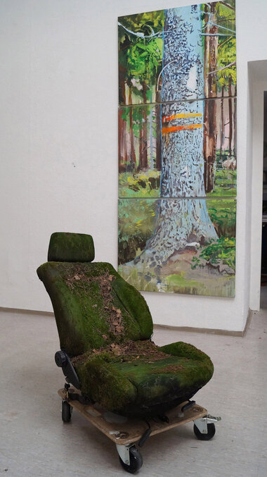 Susanne Neumann Wald Installation