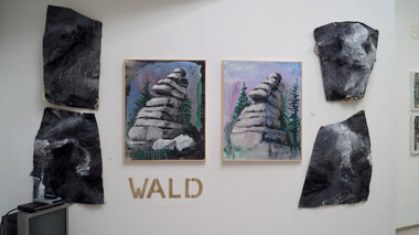 Susanne Neumann Wald Installation