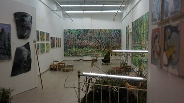 Susanne Neumann Wald Installation