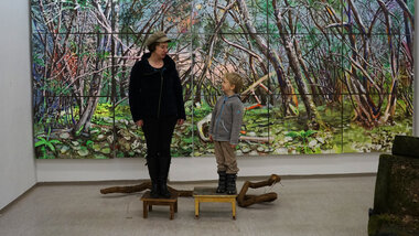 Susanne Neumann Wald Installation