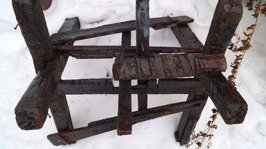 Susanne Neumann Bronze Sägebock 