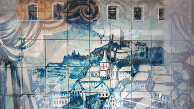 Susanne Neuman Falkenstein Kulturrundgang Maiolica Majolika