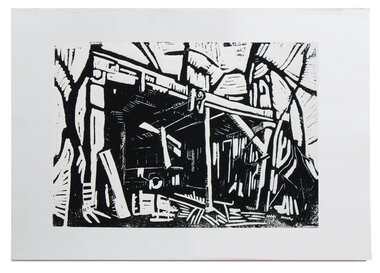 Susanne Neumann Holzschnitt