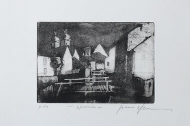 Susanne Neumann Radierung