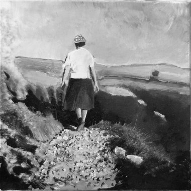 Susanne Neumann - Malerei Tante Rosa 2