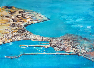 Susanne Neumann - Malerei Helikopter 1