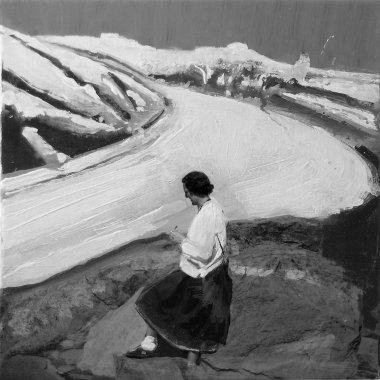 Susanne Neumann - Malerei Tante Rosa 4