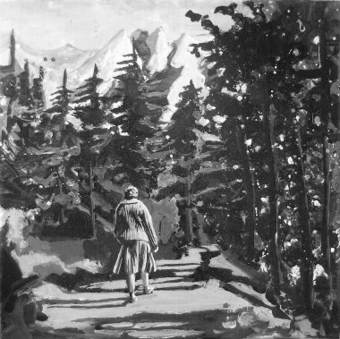 Susanne Neumann - Malerei Tante Rosa 6