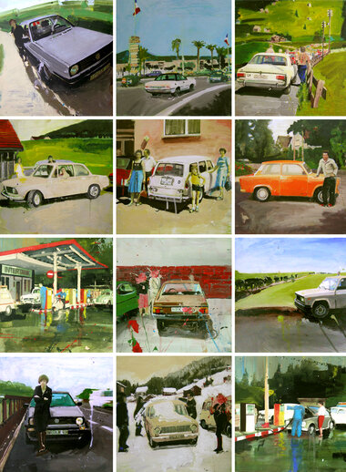 Susanne Neumann - Malerei Cars 