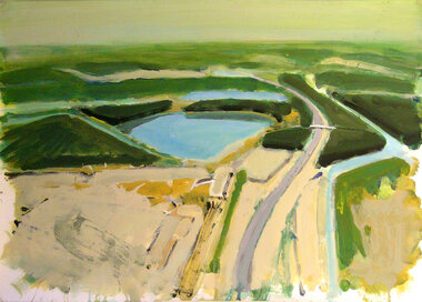 Susanne Neumann - Malerei Helikopter d