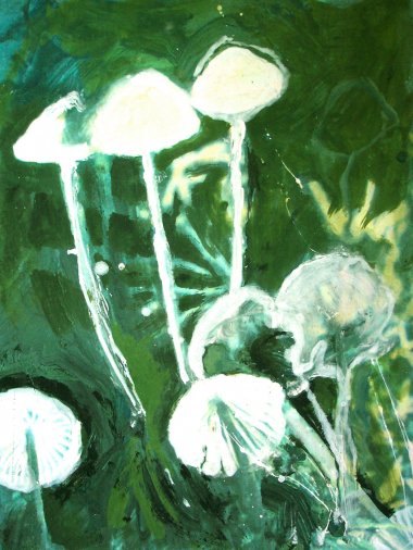 Susanne Neumann - Malerei Funghi e