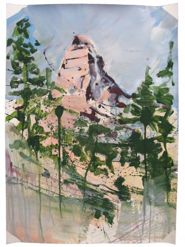 Susanne Neumann - Malerei Matterhorn 4228