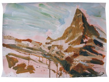 Susanne Neumann - Malerei Matterhorn 4236