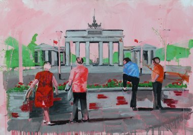 Susanne Neumann - Malerei Berlin Brandenburger Tor