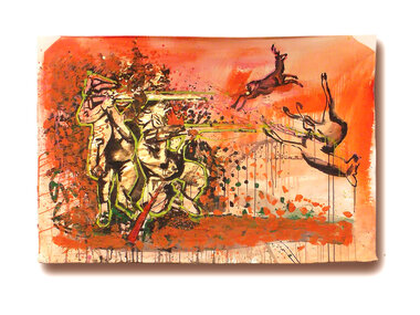 Susanne Neumann - Malerei Hunter 