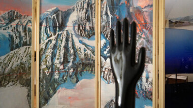 Susanne Neumann - Malerei Aspekte Regensburg Cham installation 3