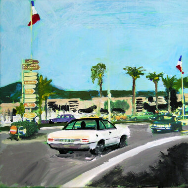 Susanne Neumann - Malerei Cars st tropez