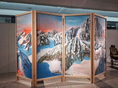 Susanne Neumann - Malerei Aspekte Regensburg Cham Paravent