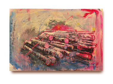 Susanne Neumann - Malerei Hunter Zwilling