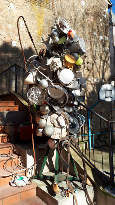 Susanne Neumann - Kunst Installation Rom 23