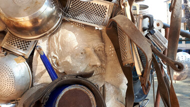 Susanne Neumann - Kunst Installation Rom 26