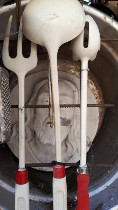 Susanne Neumann - Kunst Installation Rom 31